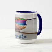 Mug Vibrant Allen’s Hummingbird Painting (Devant droit)