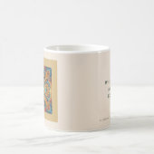 Mug Vibrant Boho Fractal Mandala Art (Centre)