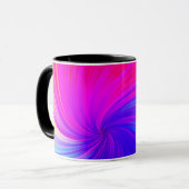 Mug Vibrant Color Aesthetic Pattern (Devant gauche)
