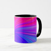 Mug Vibrant Color Aesthetic Pattern (Devant droit)
