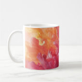 Mug Vibrant Coral Reef Abstrait (Gauche)