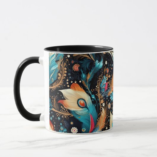 Mug Vibrant Cosmic Rocket Adventure (Gauche)