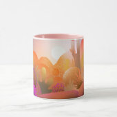 Mug Vibrant Desert Sunset Scenic Nature (Centre)