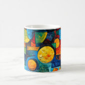 Mug Vibrant Dreams Geometry – Bold Modern Abstract Art (Centre)