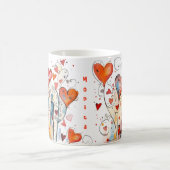 Mug Vibrant et coloré | Nom personnalisé (Centre)