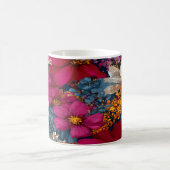 Mug Vibrant Floral Burst Pattern (Centre)