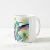 Mug Vibrant Hummingbird 240824AREF124 - Watercolor (Devant droit)
