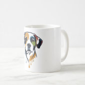 Mug Vibrant Lab Pop Art (Devant droit)