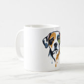 Mug Vibrant Lab Pop Art (Devant gauche)