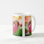 Mug Vibrant Lady Slipper Orchid Flower (Devant droit)