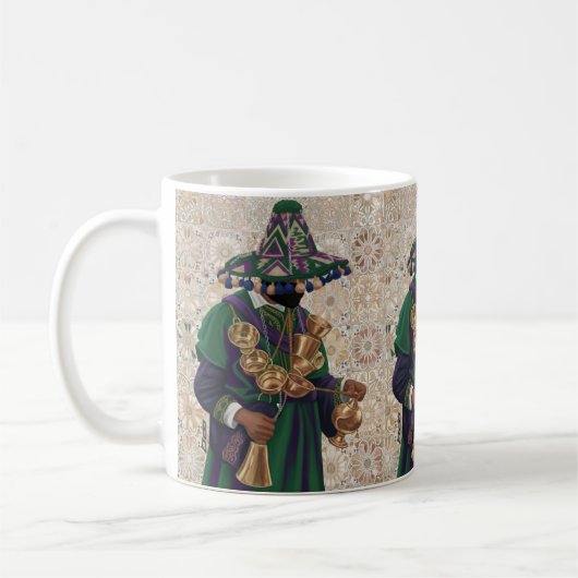 Mug Vibrant Marrakech Souk Market Scene (Gauche)