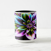 Mug Vibrant Multicolor Hibiscus Floral Accessor (Centre)