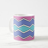 Mug Vibrant Peaks ZigZag (Devant gauche)