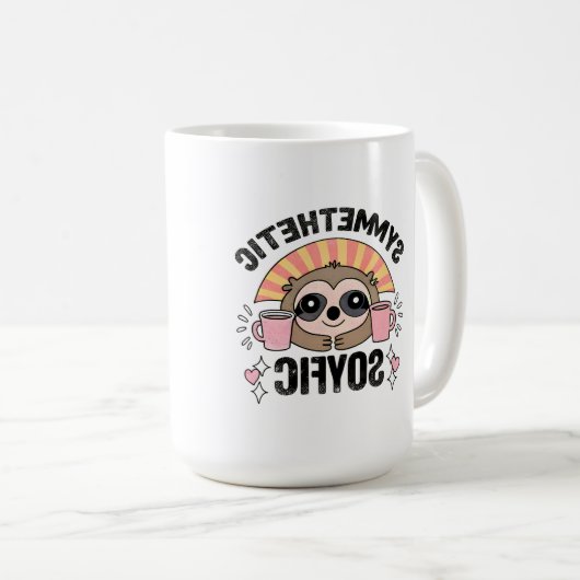 Mug Vibrant Rainbow Paint Splatter Explosion (Devant droit)