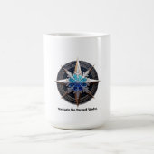 Mug Vibrant Snowflake T-Shirt, Compass Metallic Art (Centre)