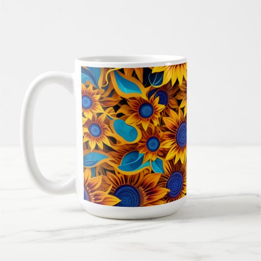Mug Vibrant Sunflower (Gauche)