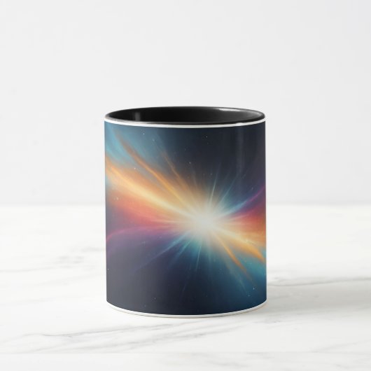 Mug Vibrant Supernova Cosmic Space Explosion Abstract (Centre)