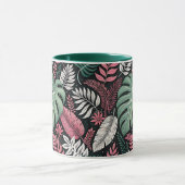 Mug Vibrant tropical botanical (Centre)