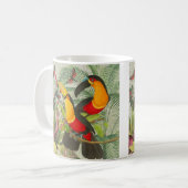 Mug Vibrant Tropical Toucan Birds Art Exotic Jungle (Devant gauche)