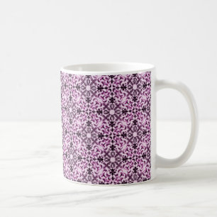 Mug Vibration vintage Damask Mug, Wisteria