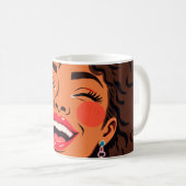 Mug Vibrations Arc-en-Ciel (Devant droit)