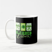 Mug Vibrations Bénies St Patrick Jour Célèbre Trèfle P (Gauche)