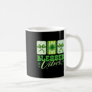 Mug Vibrations Bénies St Patrick Jour Célèbre Trèfle P