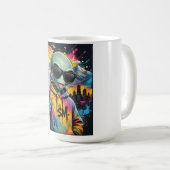 Mug Vibrations d'Alien Drôles (Devant droit)