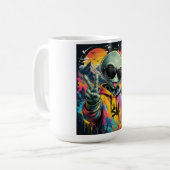 Mug Vibrations d'Alien Drôles (Devant gauche)