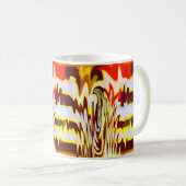 Mug Vibrations d'automne art (Devant droit)