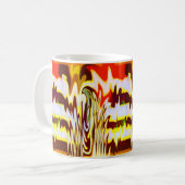 Mug Vibrations d'automne art (Devant gauche)