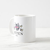 Mug Vibrations de chaton adorable | Conception pour am (Devant gauche)