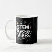 Mug Vibrations d'enseignant STEM, Enseignement des sci (Gauche)