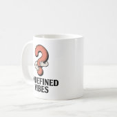 Mug Vibrations Indéfinies | Question Mark Mignon qui s (Devant gauche)