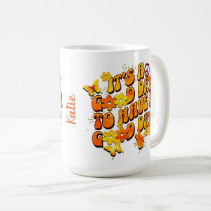 Mug Vibrations Positives Colorées Motivation pour Elle