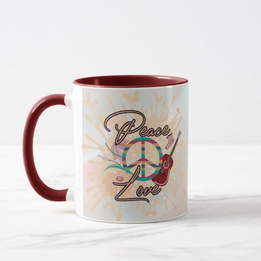 Mug vibrations rétro funky (Gauche)