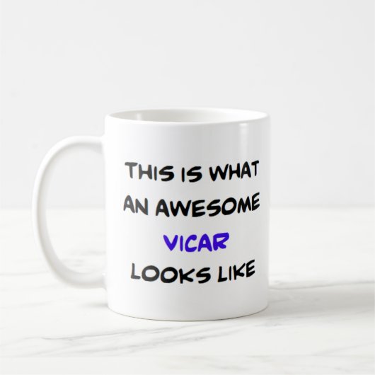 Mug vicaire, génial (Gauche)
