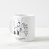 Mug Vicar sur Mariage dit à Bridegroom de dire "je le (Devant gauche)