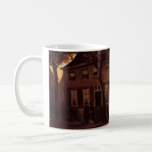 Mug Vicarage à Nuenen par Vincent van Gogh (Gauche)