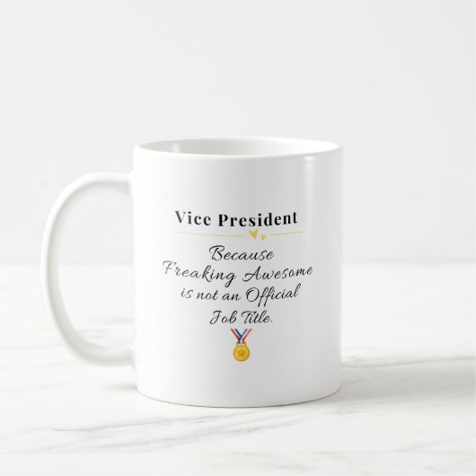 Mug Vice-président (Gauche)