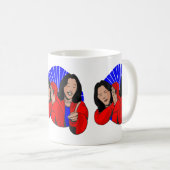 Mug vice-président kamala harris mème drôle (Devant droit)