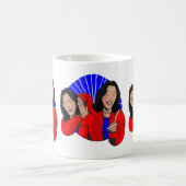 Mug vice-président kamala harris mème drôle (Centre)