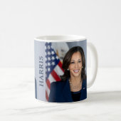 Mug Vice-président Kamala Harris Portrait officiel (Devant droit)