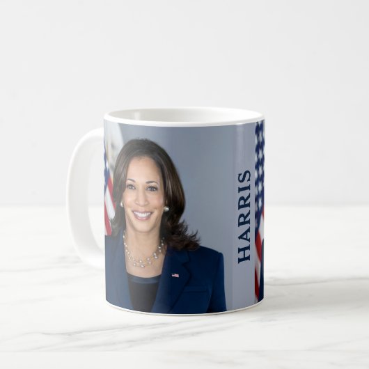 Mug Vice-président Kamala Harris Portrait officiel (Devant gauche)