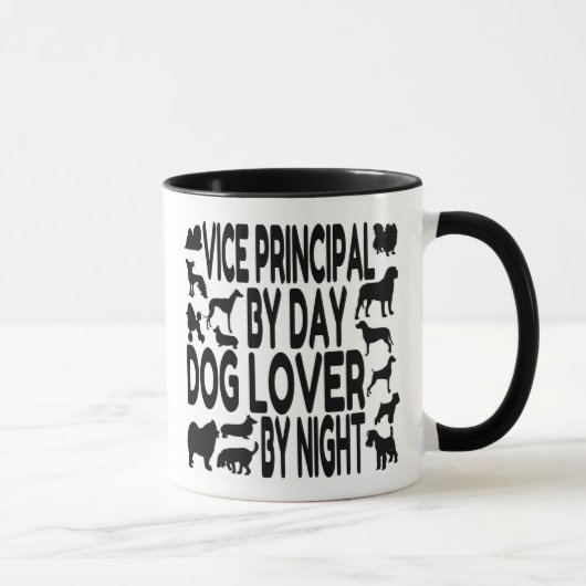 Mug Vice Principal Loves Dogs (Droite)