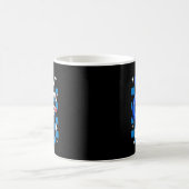 Mug Vichy bleu j'avais 6 ans j'ai 7 ans drôle 67 joyeu (Centre)