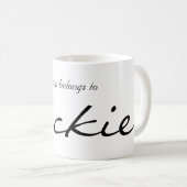 Mug Vickie (Devant droit)