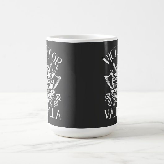 Mug Victoire ou Valhalla - Bouclier et Ax (Centre)