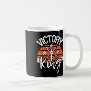 Mug Victoire Roi - Amateur de boxe Gym Boxeur Kickboxi