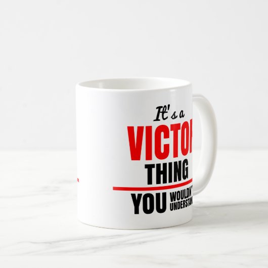 Mug Victor, ce que tu ne comprendrais pas (Devant droit)